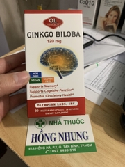 Mua lọ GINKGO BILOBA 120mg Olympian labs 30 viên của Mỹ ở đâu tốt nhất TPHCM, Hà Nội