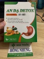 Mua gói AN DẠ DETOX ở đâu tốt nhất TPHCM, Hà Nội