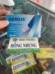 Mua thuốc kháng histamin AERIUS 5mg tốt nhất ở TPHCM (Sài Gòn)