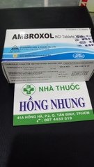 Mua Thuốc long đờm Ambroxol 30mg tốt nhất ở TPHCM (Sài Gòn)