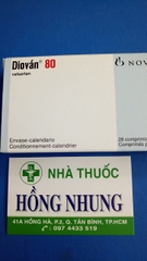 Mua Thuốc hạ huyết áp Diovan 80mg tốt nhất ở TPHCM (Sài Gòn)