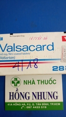 Mua Thuốc hạ huyết áp Valsacard 160mg tốt nhất ở TPHCM (Sài Gòn)