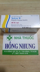 Mua thuốc tiêm tiểu đường chứa insulin nhanh SCILIN R tốt nhất ở TPHCM (Sài Gòn)
