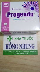 Mua thuốc điều trị vô kinh, dọa sẩy thai Progendo 200mg tốt nhất ở TPHCM (Sài Gòn)