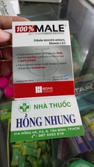 Mua viên uống tăng cường sức khỏe sinh lý nam, hỗ trợ điều trị rối loạn cương dương 100% MALE tốt nhất ở TPHCM (Sài Gòn)