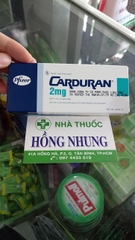 Mua thuốc điều trị tăng huyết áp, u xơ tiền liệt tuyến CARDURAN 2mg tốt nhất ở TPHCM (Sài Gòn)