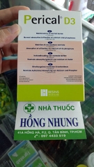 Mua viên nhai bổ sung Vitamin D3 + Canxi Perical D3 tốt nhất ở TPHCM (Sài Gòn)