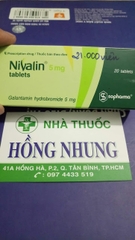 Mua thuốc chống sa sút trí tuệ Nivalin 5mg tốt nhất ở TPHCM (Sài Gòn)