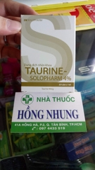 Mua dung dịch nhãn khoa không dùng chất bảo quản, thuốc nhỏ mắt TAURINE - Solopharm 4% có 20 tube của Nga tốt nhất ở TPHCM (Sài Gòn)