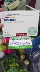 Mua thuốc điều trị tiểu đường dạng kết hợp 2 thành phần Janumet 50mg/850mg tốt nhất ở TPHCM (Sài Gòn)