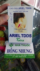 Mua miếng dán chống say tàu xe ARIEL TDDS tốt nhất ở TPHCM (Sài Gòn)
