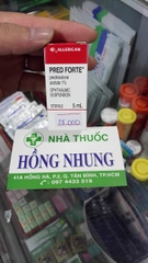 Mua lọ nhỏ mắt dành cho mắt viêm PRED FORTE 5ml của Ailen tốt nhất ở TPHCM (Sài Gòn)