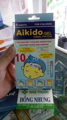 Mua miếng dán hạ sốt Aikido Gel cool patch tốt nhất ở TPHCM (Sài Gòn)