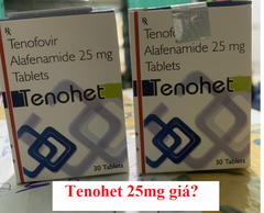 Tenohet 25mg giá bao nhiêu, mua ở đâu tốt nhất?