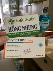 Concor 2,5mg giá bao nhiêu, mua ở đâu tốt nhất?