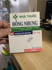 Verospiron 25mg giá bao nhiêu? Mua ở đâu tốt nhất?