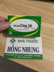 MeyerCLAS 20mg là thuốc gì, giá bao nhiêu, mua ở đâu tốt nhất?