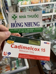 Thuốc Cadimelcox 15mg giá bao nhiêu, mua ở đâu tốt nhất?