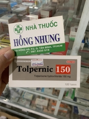 Thuốc Tolpernic 150mg giá bao nhiêu, mua ở đâu?