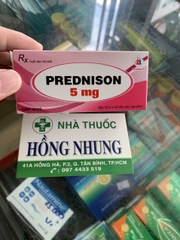 Prednison 5mg giá bao nhiêu, mua ở đâu?