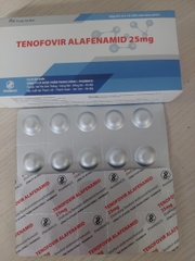 Thuốc Tenofovir Alafenamid 25mg của Dược phẩm Trung ương 1 là gì? Giá bán và nơi mua chính hãng?