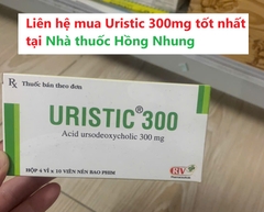 Mua thuốc Uristic 300mg tốt nhất ở đâu? Giá bao nhiêu?