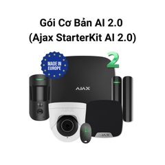 Bộ Chống Trộm Cơ Bản AI 2.0 (Ajax Starter Kit AI 2.0) - #1 Châu Âu