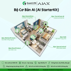 Bộ Chống Trộm Cơ Bản AI (Ajax Starter Kit AI) - #1 Châu Âu