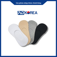 Foot Cover Tất bàn nữ Foot Cover màu đen, ghi, da 양말