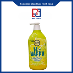 Happybath Sữa tắm hương chanh và quýt Yuzu 900ml