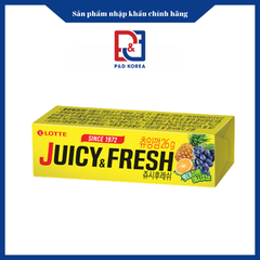Lotte Kẹo cao su Juicy & Fresh 26g 쥬시후레쉬