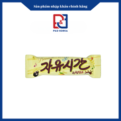 Haitai Bánh socola nhân lạc gói vàng 36g 자유시간