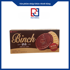 Lotte Bánh quy Binch socola 102g 빈츠
