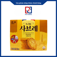 Haitai Bánh quy Sable hộp 252g 사브레