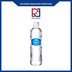 Ourh Jirisansoo Nước khoáng thiên nhiên chai xanh 500ml 지리산수