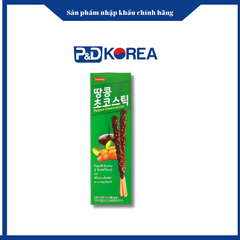 Sunyoung Bánh quy que đậu phộng peanut choco sticks 54g hộp xanh lá 선영 땅콩초코스틱 그린박스