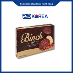 Lotte Bánh quy Binch socola 204g 빈츠