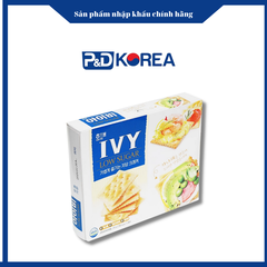 Haitai Bánh quy ít đường Ivy hộp 270g 아이비 크래커
