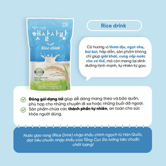 Deltop Nước gạo túi 230ml chính hãng Hàn Quốc