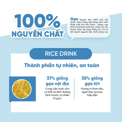 Deltop Nước gạo túi 230ml chính hãng Hàn Quốc