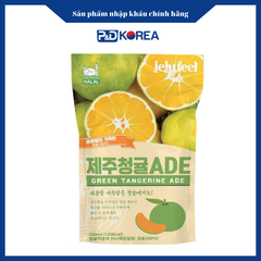 Jejufeel Nước giải khát quýt xanh túi 230ml Green Tangerine Ade