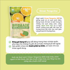Jejufeel Nước giải khát quýt xanh túi 230ml Green Tangerine Ade