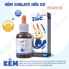 Kẽm vitamin C Smartbibi 30ml