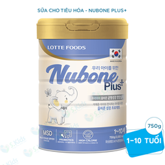 Sữa Nubone Plus+ Lotte Foods 750g - Tốt cho tiêu hóa Bé