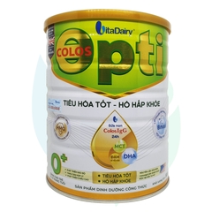 Sữa colos Opti 0+ cho bé dưới 1 tuổi 800g - Cho bé tiêu hóa tốt