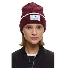 Mũ Puma Nam Chính Hãng - PUMA CLASS Mid Crown Beanie - Màu Đỏ | JapanSport 026413-02