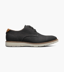 Giày Florsheim Nam Chính Hãng - Vibe Canvas Plain Toe Oxford - Màu Đen | JapanSport 14419-001