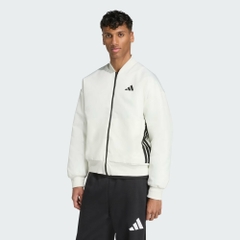 Áo Khoác Adidas Chính Hãng - Stadium Bomber Jacket - Màu Trắng | JapanSport JX5638