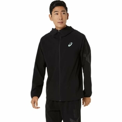 Áo Khoác Asics Chính Hãng - AIM-TRG Stretch Knit Hoodie - Màu Đen | JapanSport 2031E722-001