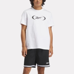 Áo Phông Reebok Chính Hãng - Reebok Basketball T-Shirt - Màu Trắng | JapanSport 100214157